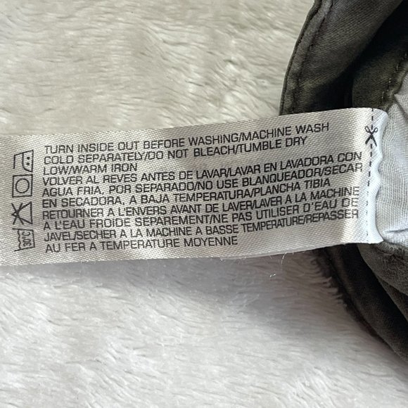 Supplies Skinny Moto Pants Womens Size 20W Olive Green High Rise Outdoor Stretch - Picture 16 of 16